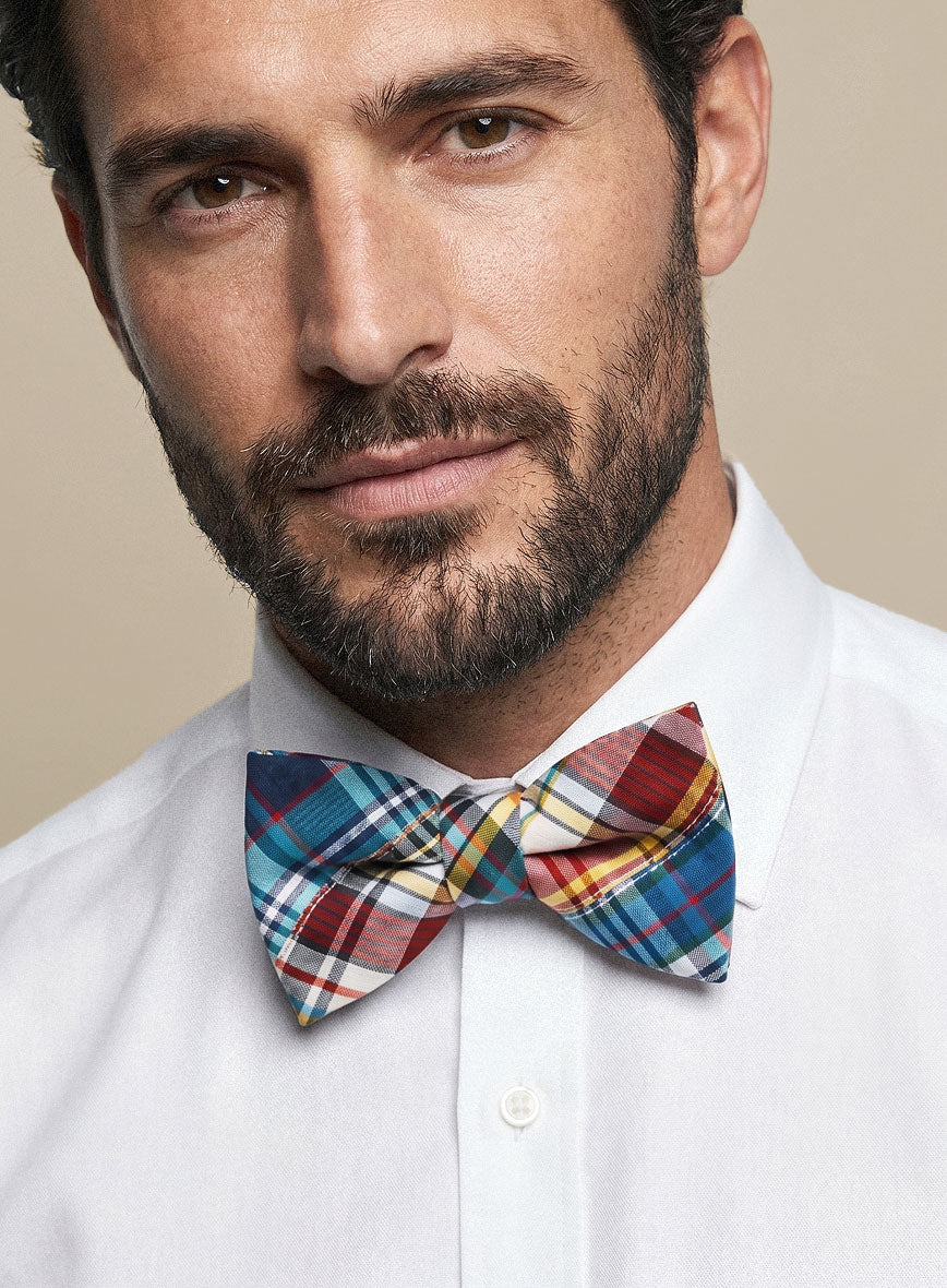 Madras Patchwork Bow - StudioSuits