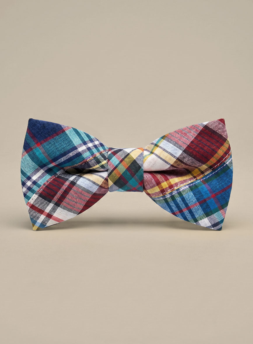 Madras Patchwork Bow - StudioSuits