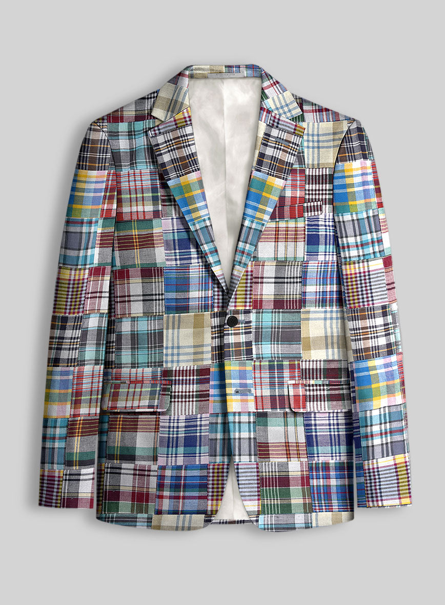Madras Patchwork Suit - StudioSuits