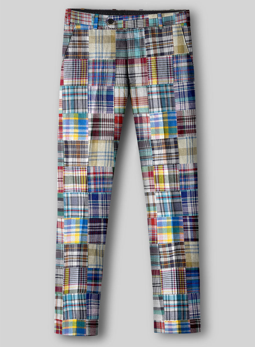 Madras Patchwork Suit - StudioSuits
