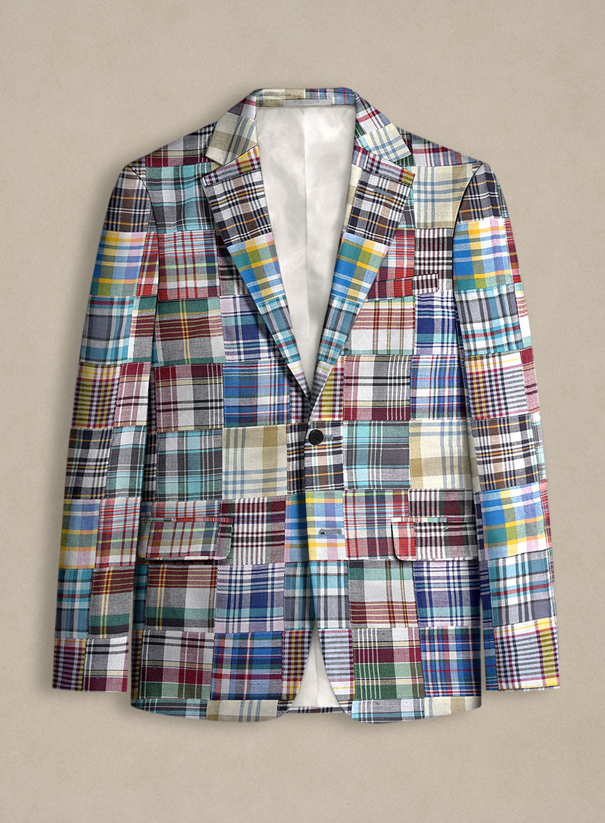 Madras Patchwork Suit - StudioSuits
