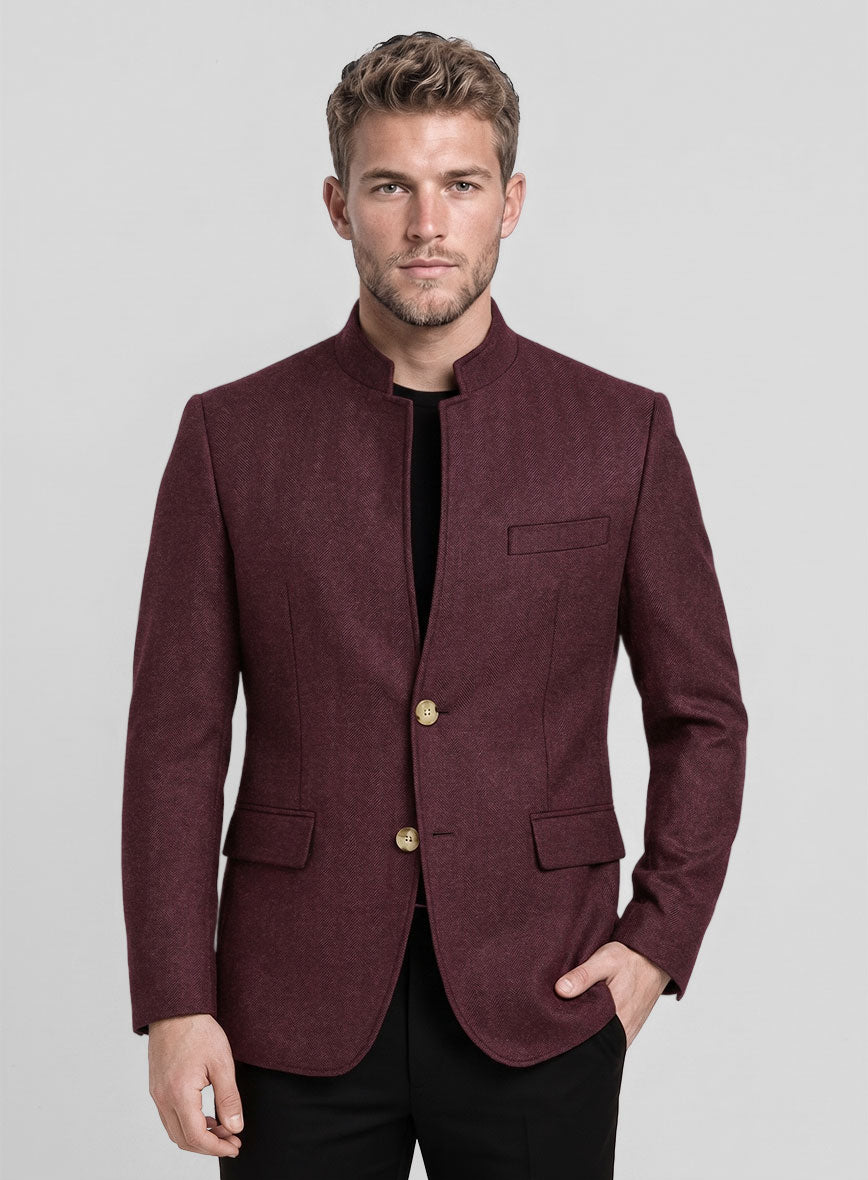 Mandarin Style Jacket - StudioSuits
