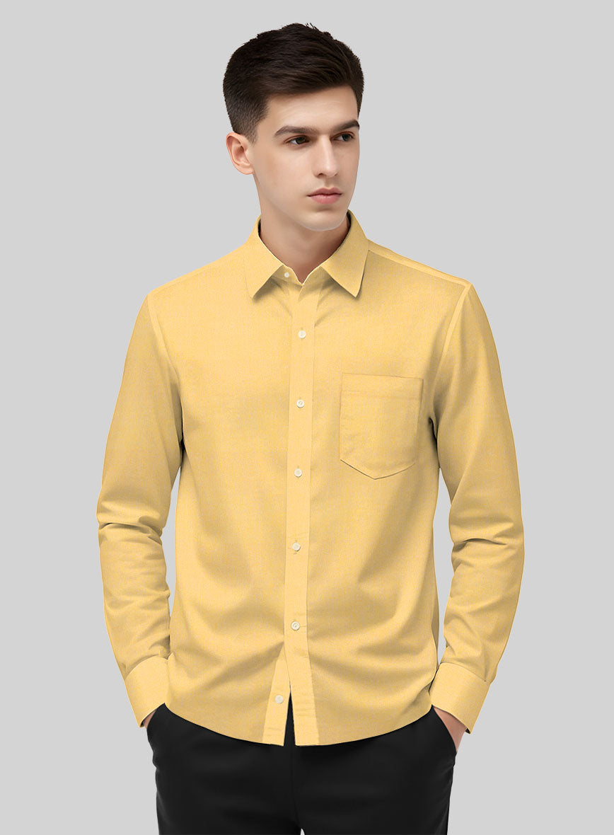 Mango Luxury Twill Shirt - StudioSuits