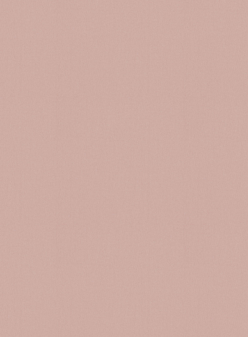 Man Pink Stretch Poplene Shirt - StudioSuits