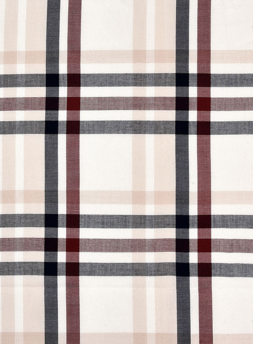 Mapleton Check Cotton Shirt - StudioSuits