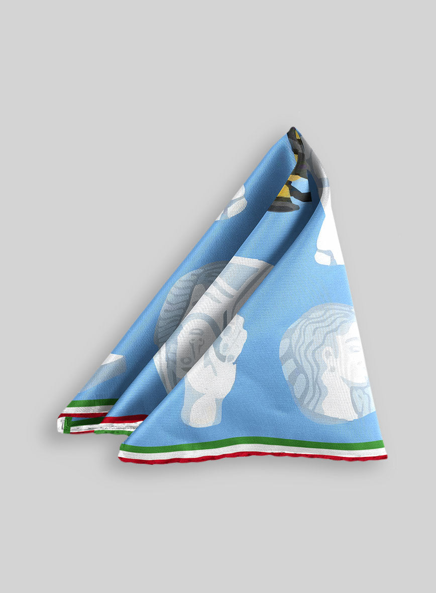 Marble Legacy Silk Pocket Square - StudioSuits