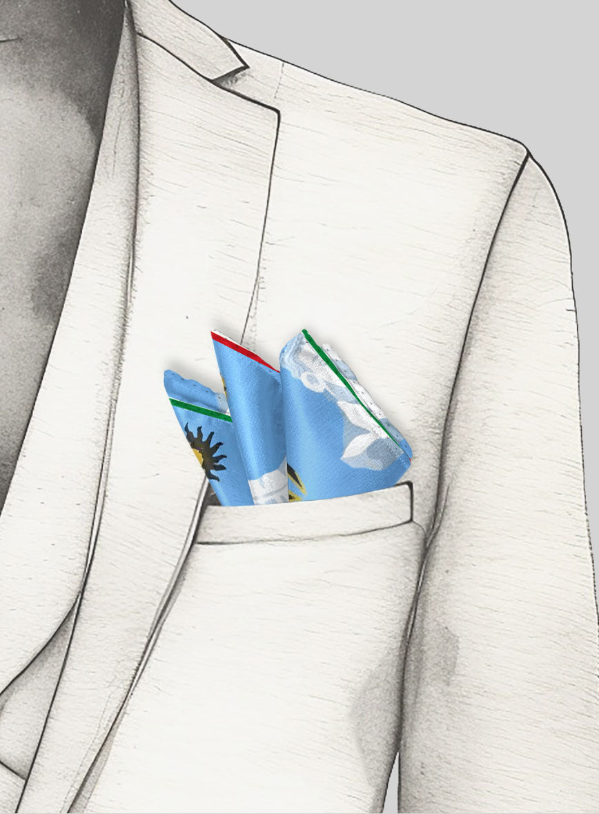 Marble Legacy Silk Pocket Square - StudioSuits