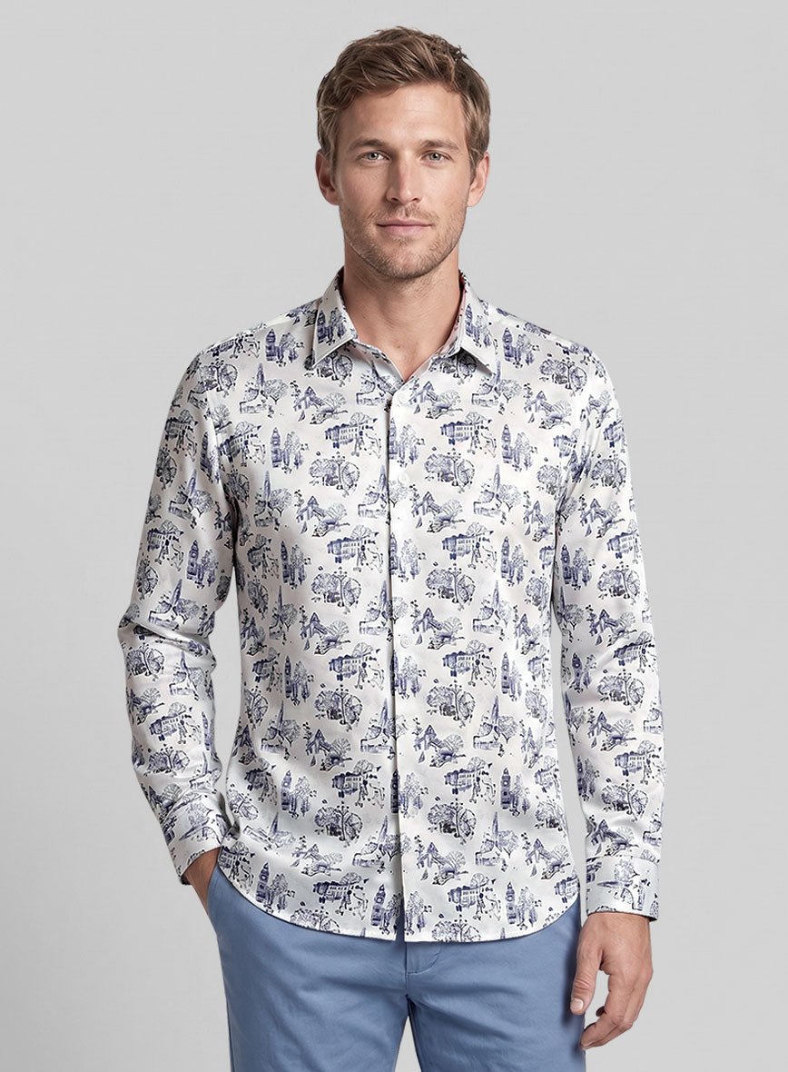Marcellin Silk Cotton Shirt - StudioSuits