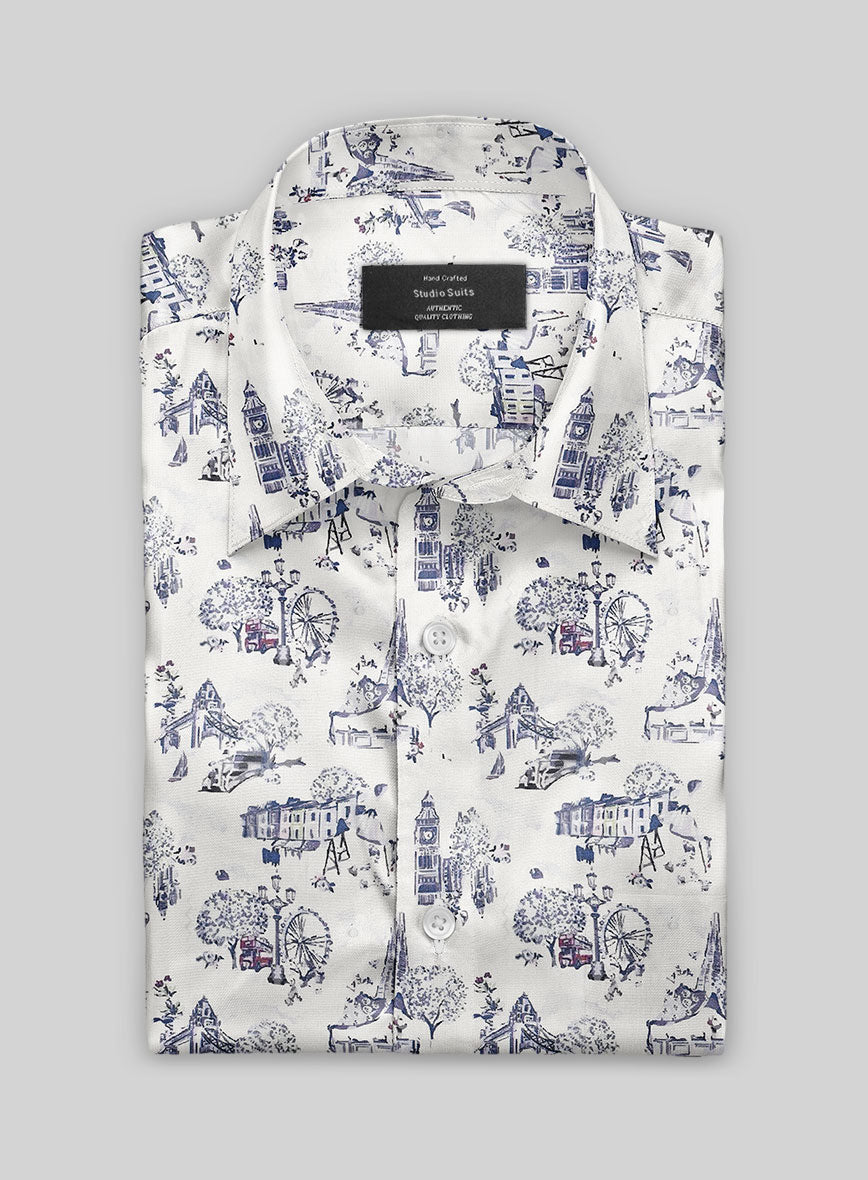 Marcellin Silk Cotton Shirt - StudioSuits