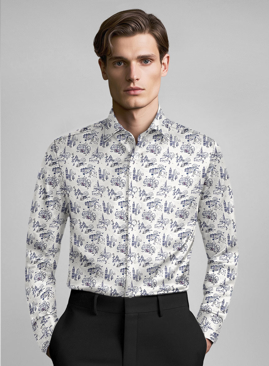 Marcellin Silk Cotton Shirt - StudioSuits