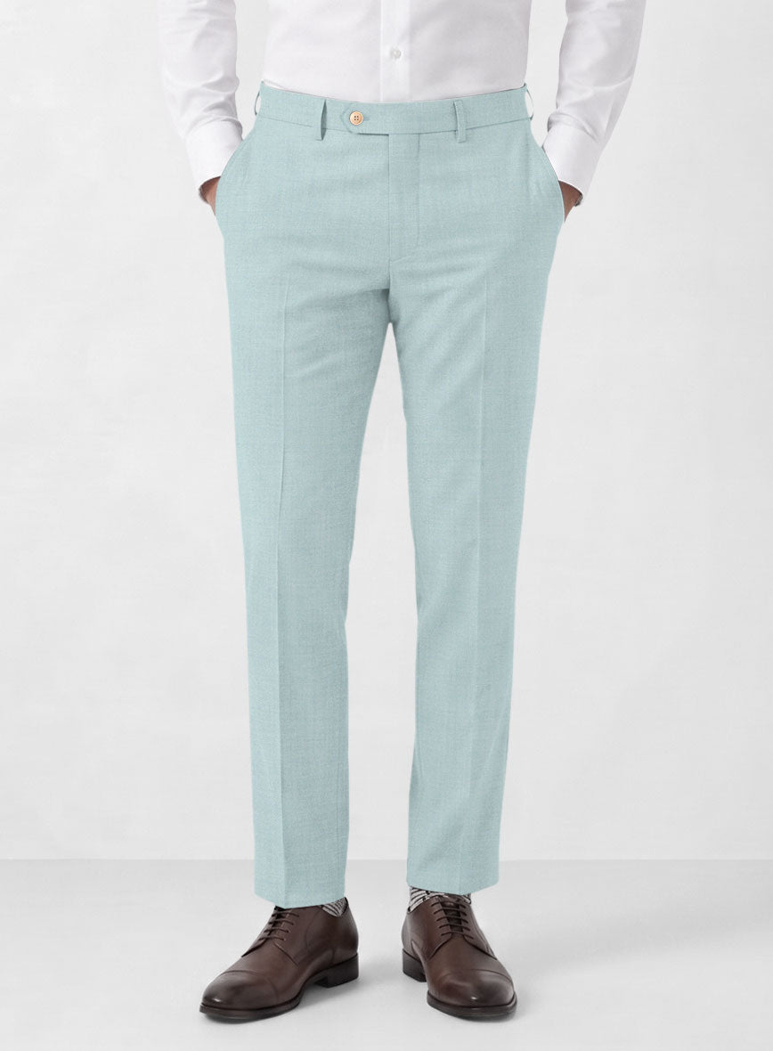 Marco Stretch Light Blue Wool Suit - StudioSuits