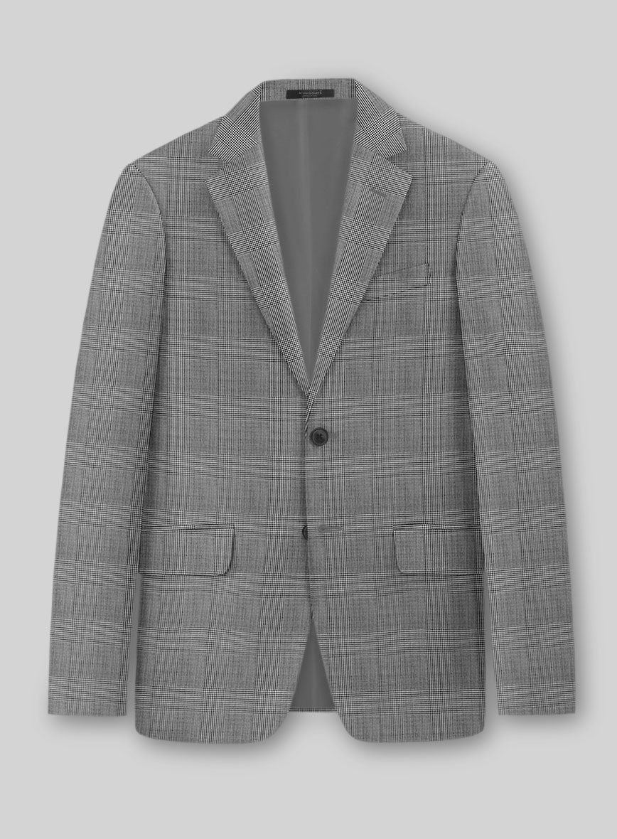 Marco Stretch Belluno Glen Wool Suit - StudioSuits