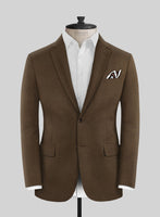 Marco Stretch Brown Wool Jacket - StudioSuits