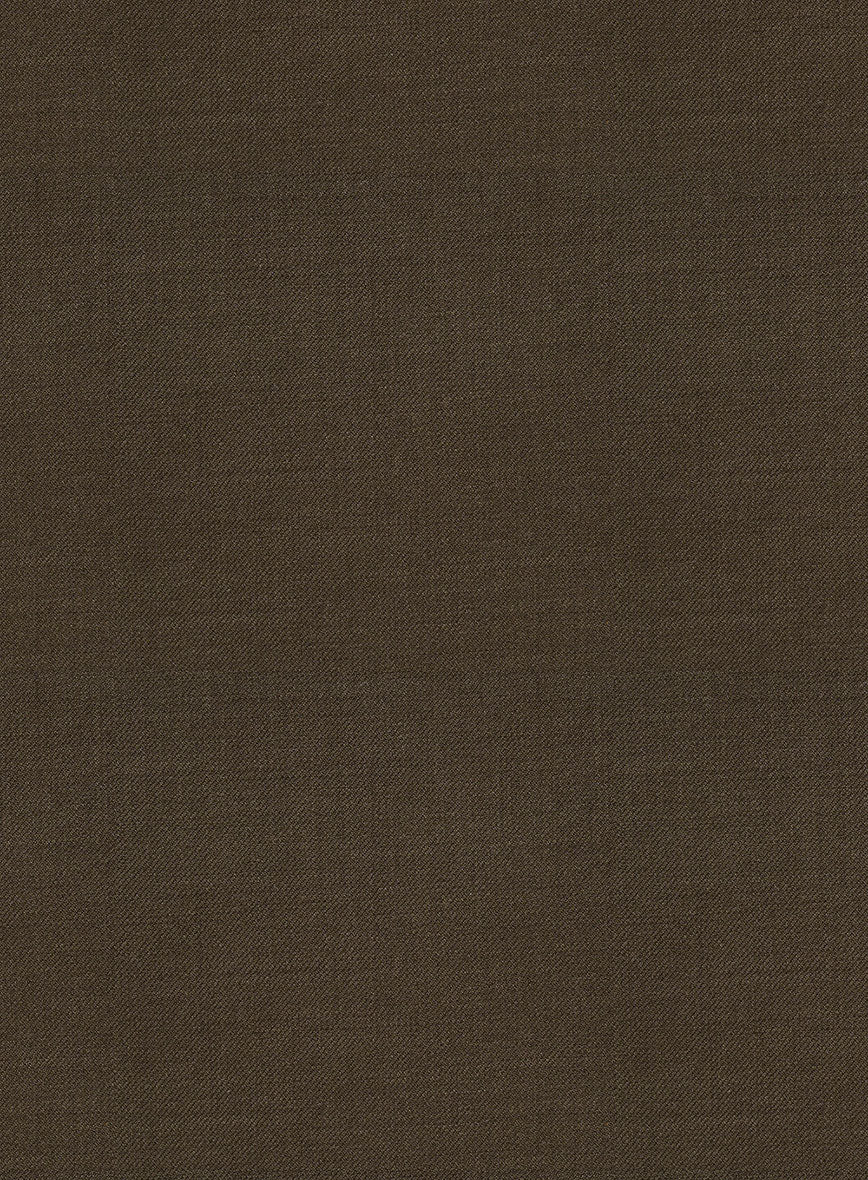 Marco Stretch Brown Wool Suit - StudioSuits