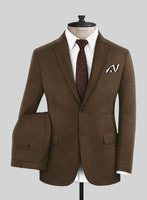 Marco Stretch Brown Wool Suit - StudioSuits