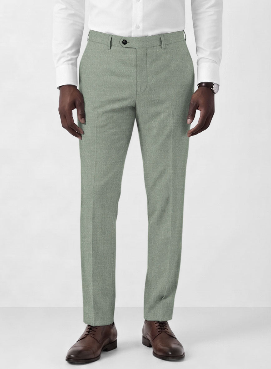 Marco Stretch Cadet Green Wool Suit – StudioSuits