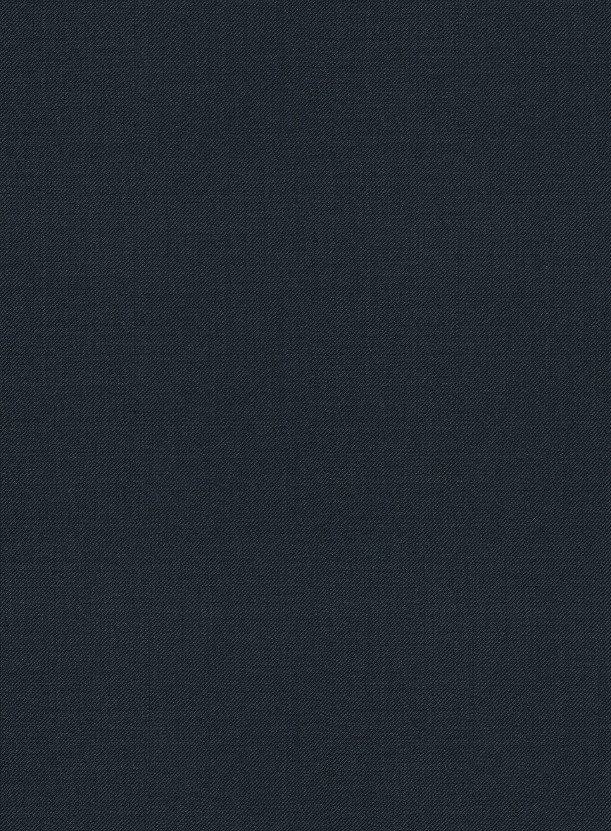 Marco Stretch Dark Blue Wool Pants - StudioSuits