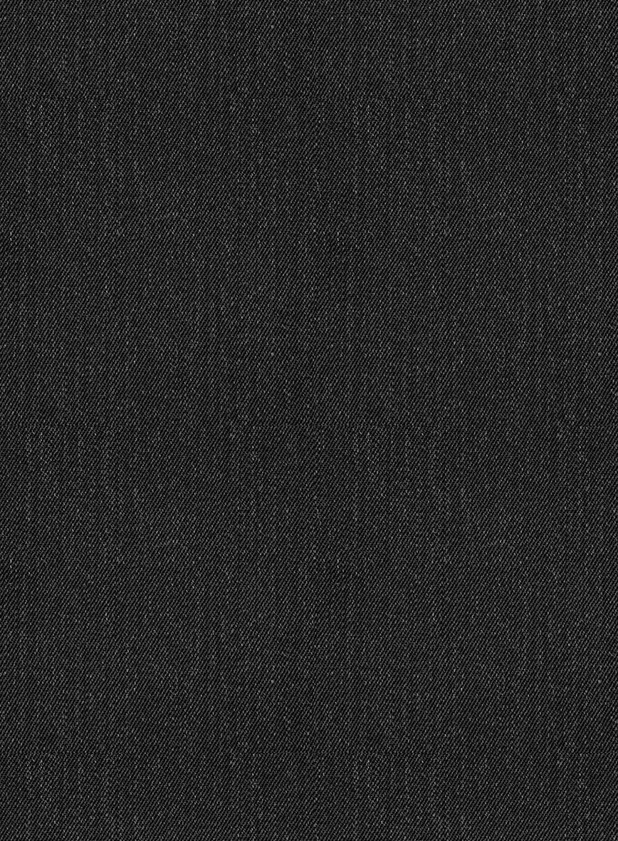 Marco Stretch Dark Charcoal Wool Suit - StudioSuits