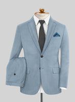 Marco Stretch Ebony Blue Wool Suit - StudioSuits