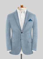 Marco Stretch Ebony Blue Wool Suit - StudioSuits
