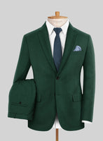 Marco Stretch Emerald Green Wool Suit - StudioSuits