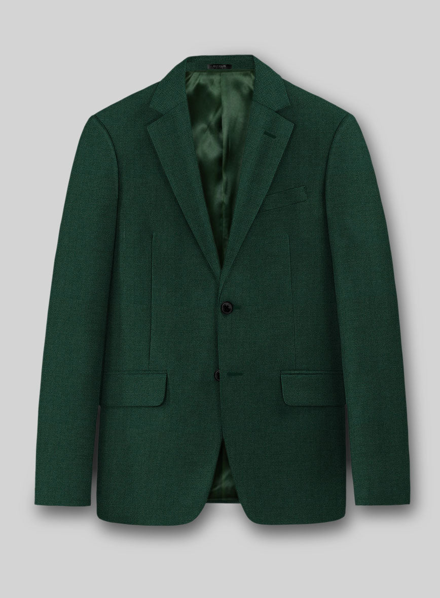 Marco Stretch Emerald Green Wool Suit - StudioSuits