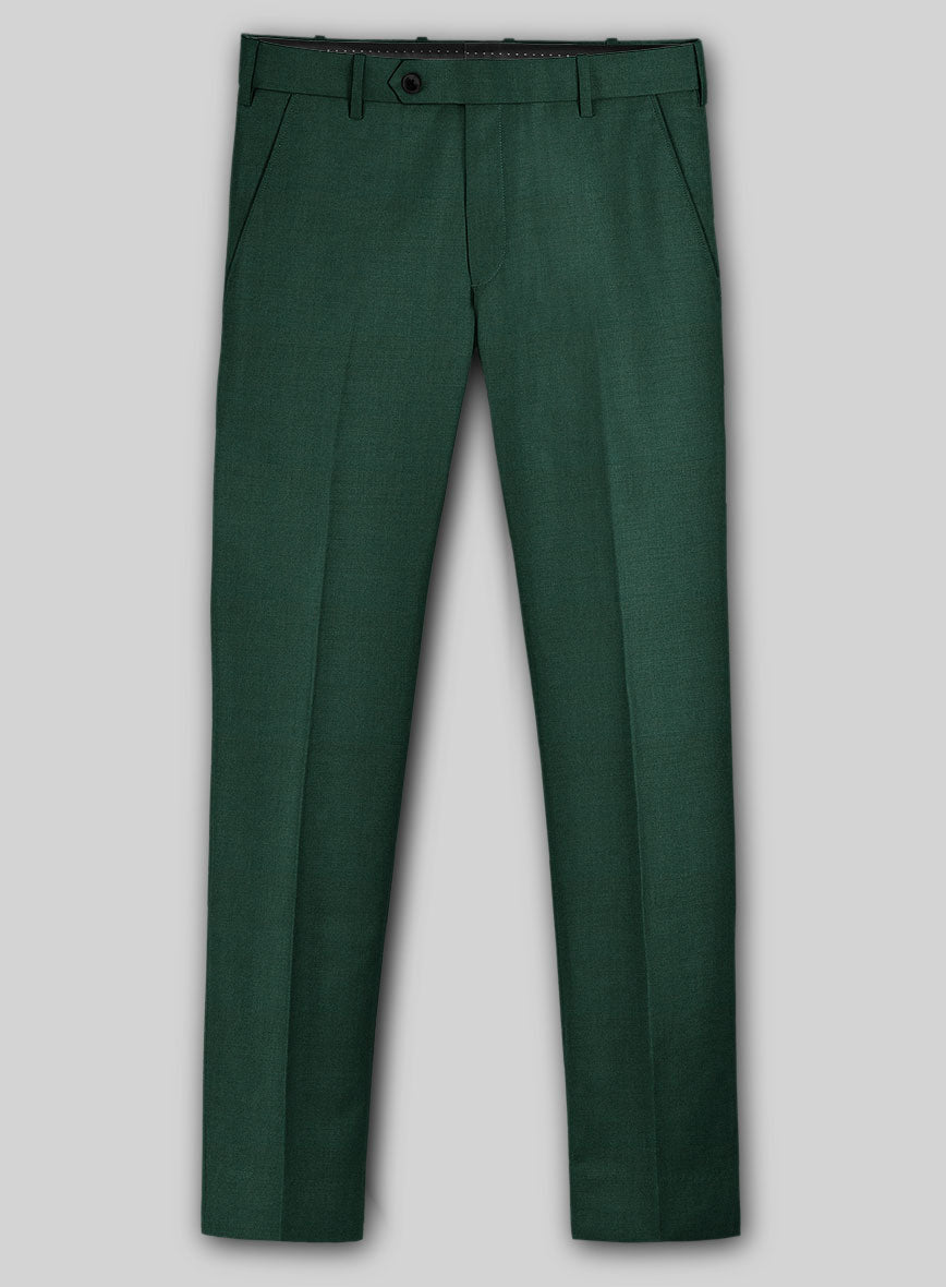 Marco Stretch Emerald Green Wool Suit - StudioSuits
