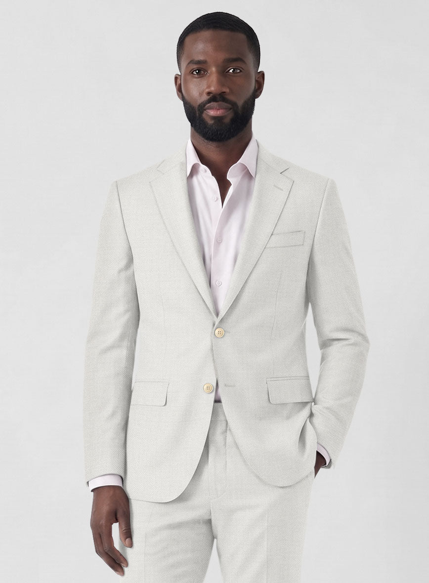 Marco Stretch Fawn Wool Jacket - StudioSuits