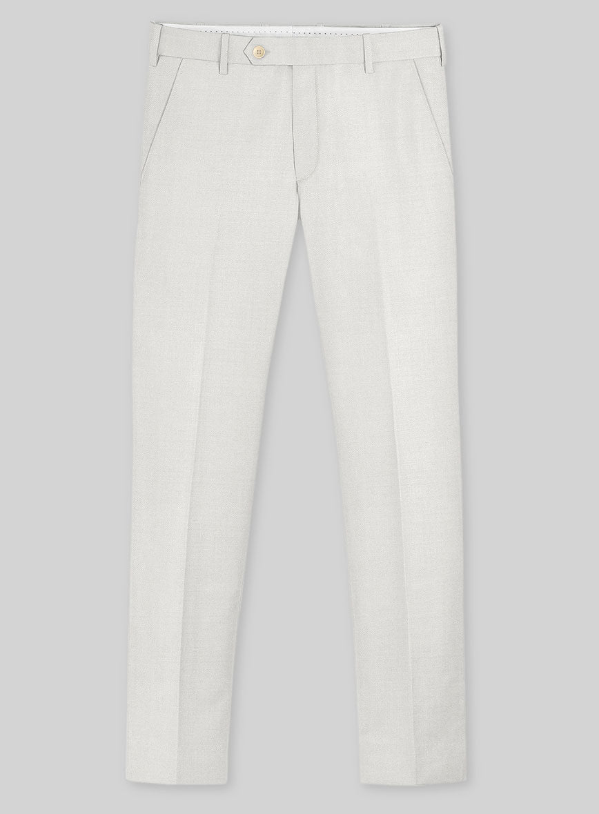 Marco Stretch Fawn Wool Pants - StudioSuits