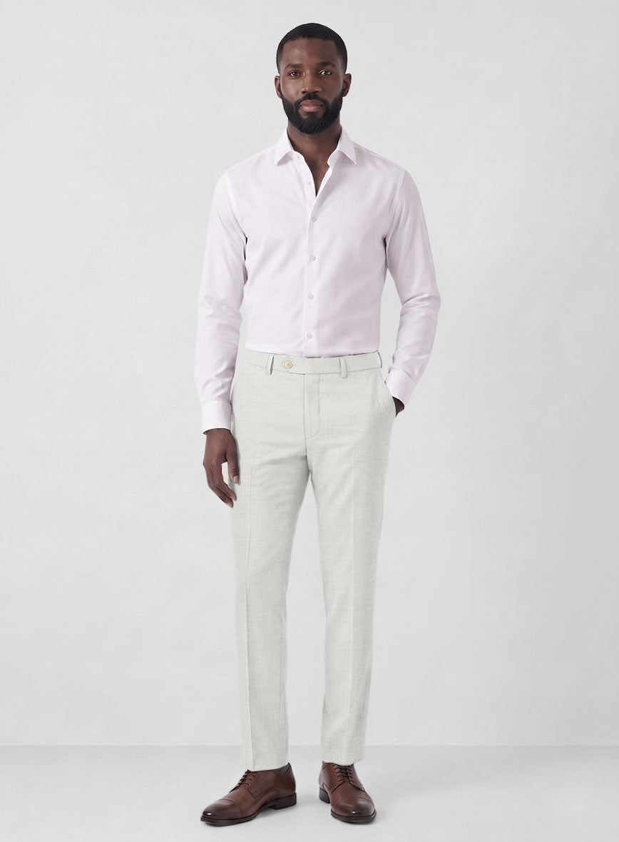 Marco Stretch Fawn Wool Pants - StudioSuits