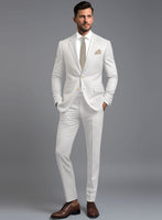 Marco Stretch Fawn Wool Suit - StudioSuits