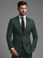 Marco Stretch Hunter Green Wool Suit - StudioSuits