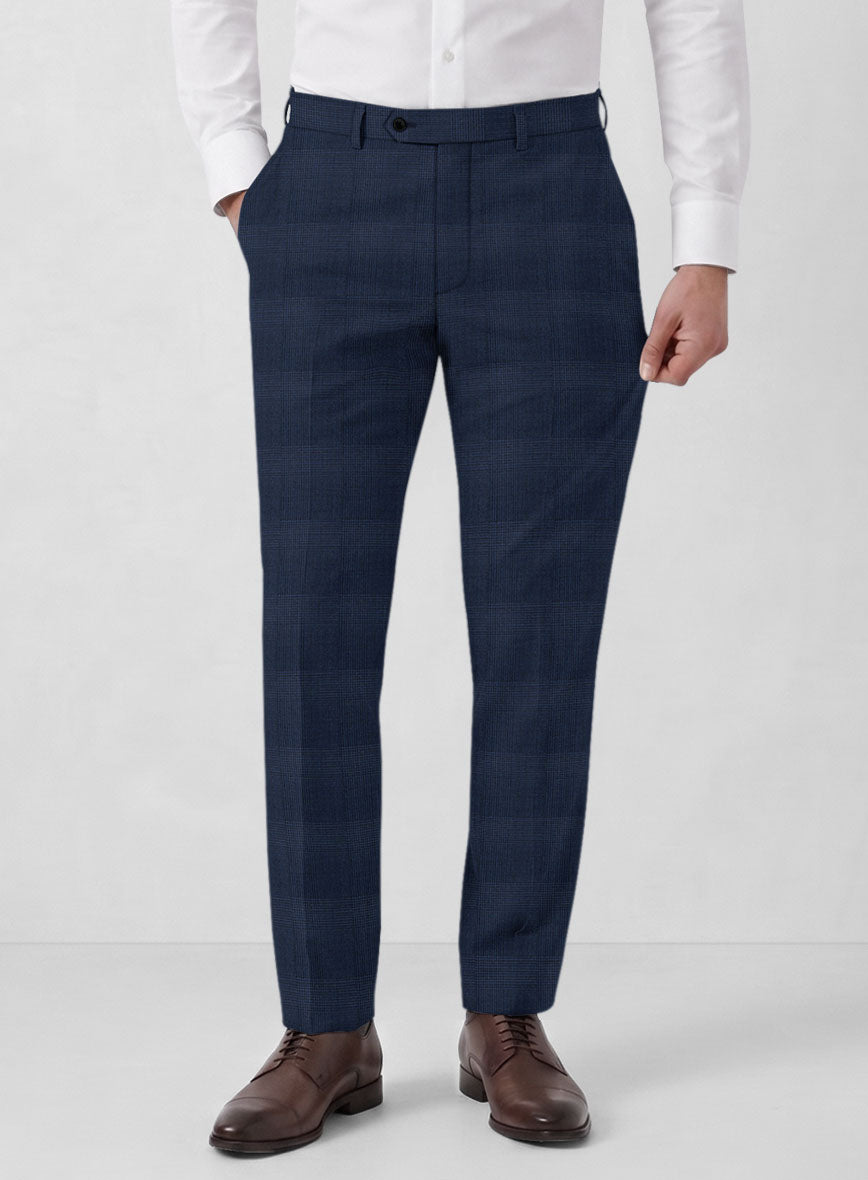 Marco Stretch Lavetti Glen Wool Suit - StudioSuits