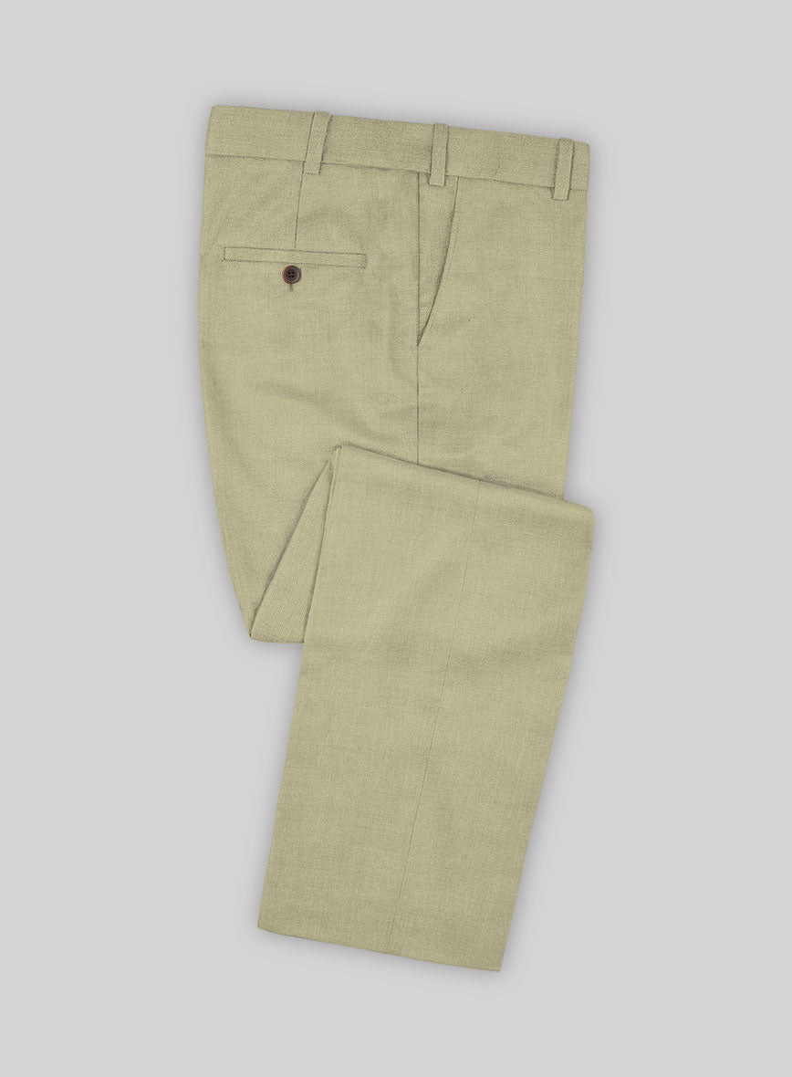 Marco Stretch Light Khaki Wool Suit - StudioSuits