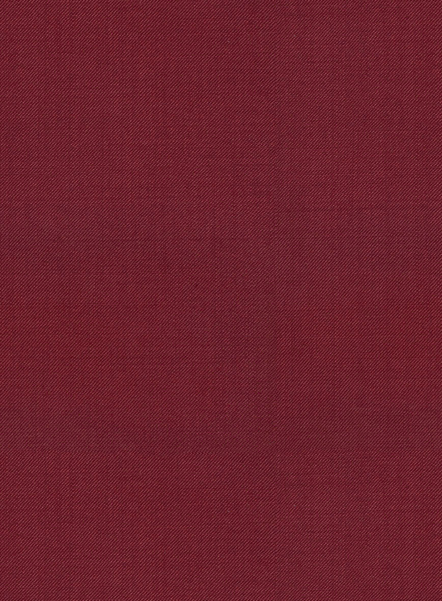 Marco Stretch Maroon Wool Jacket - StudioSuits