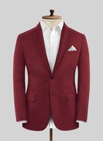 Marco Stretch Maroon Wool Suit - StudioSuits