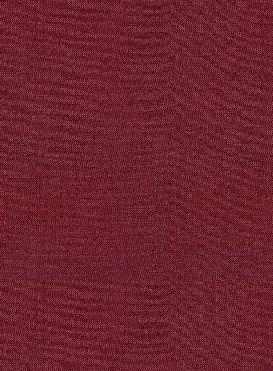 Marco Stretch Maroon Wool Suit II - StudioSuits