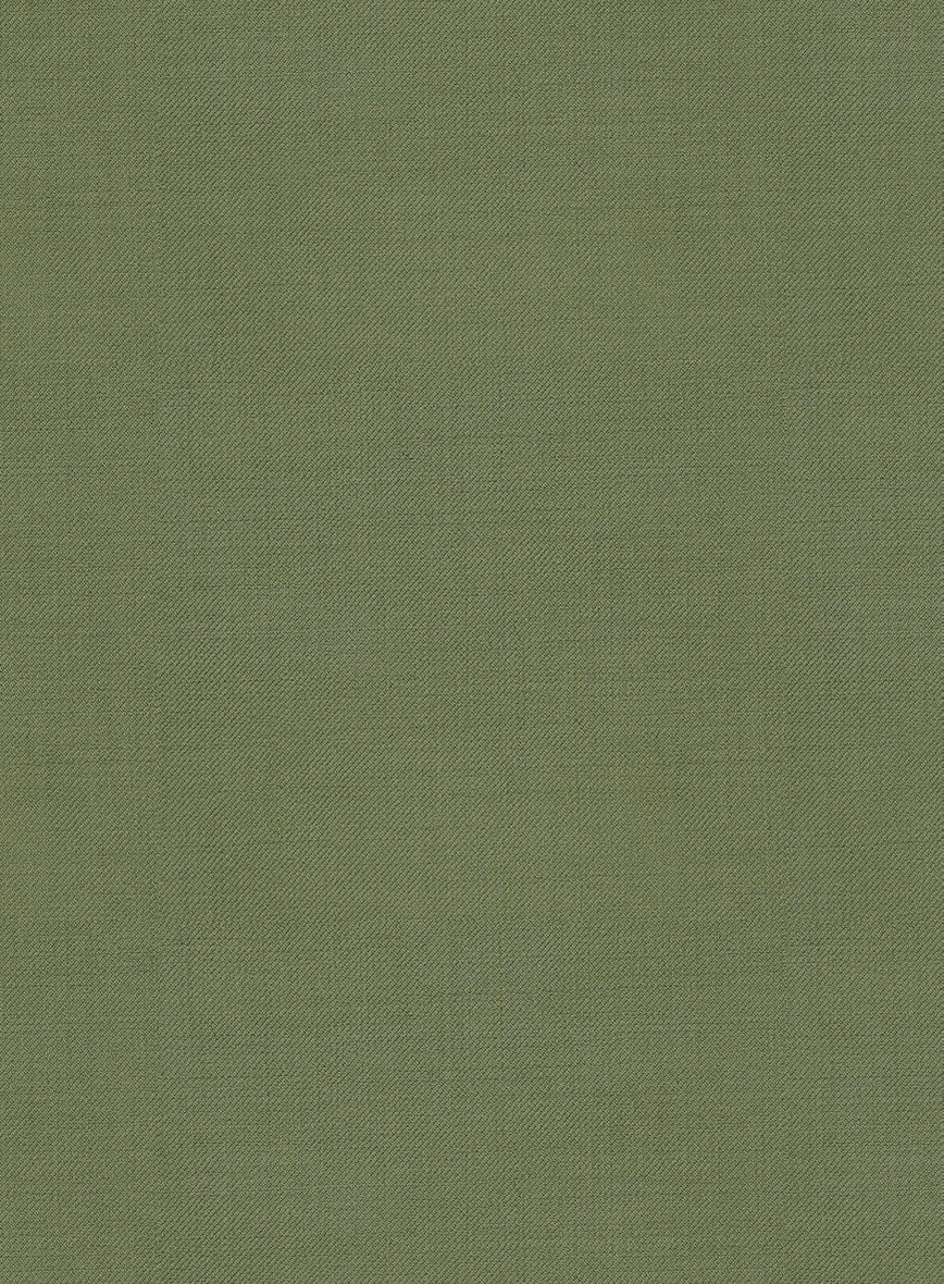 Marco Stretch Moss Green Wool Jacket - StudioSuits