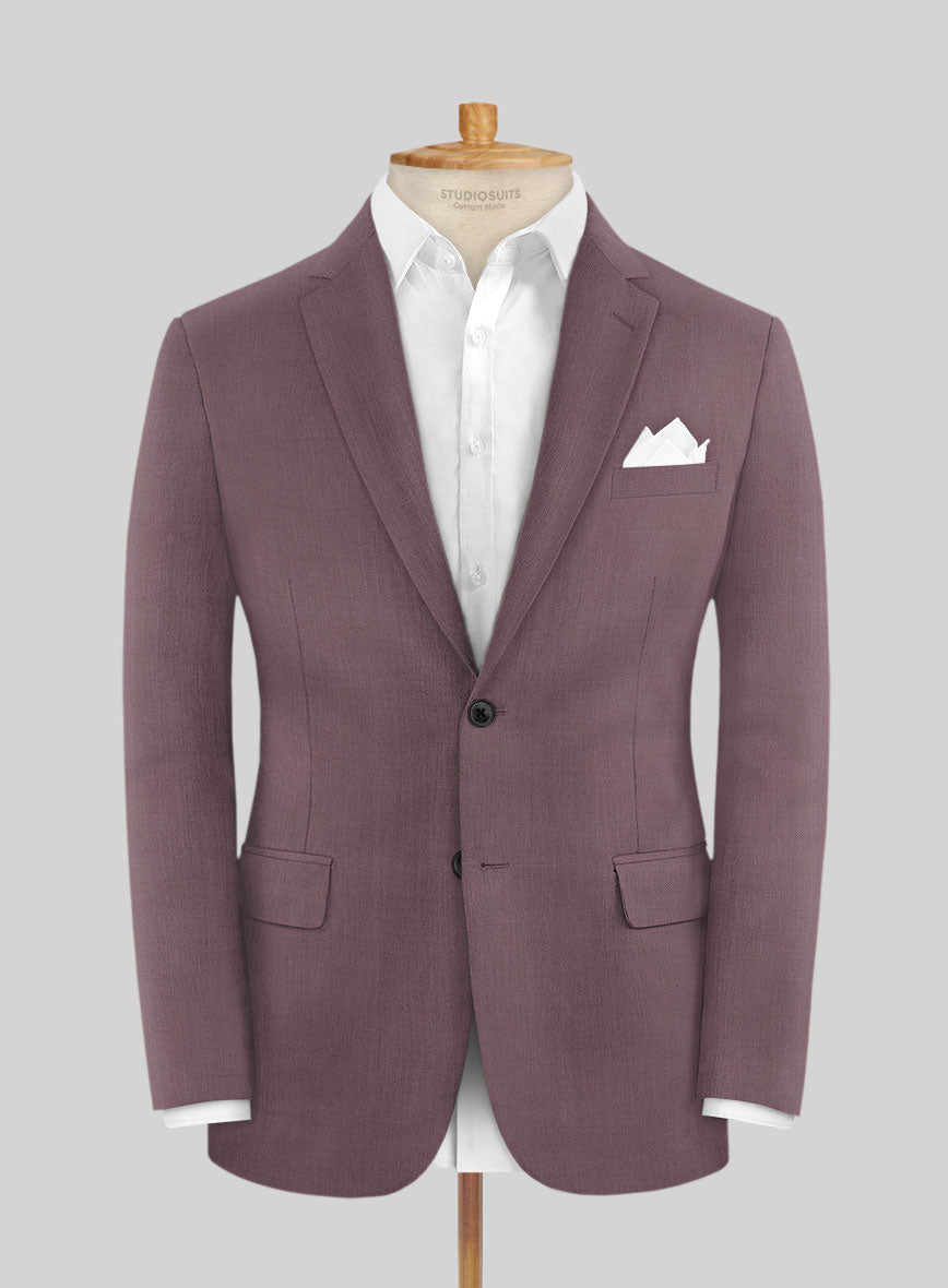 Marco Stretch Mystic Mauve Wool Suit - StudioSuits