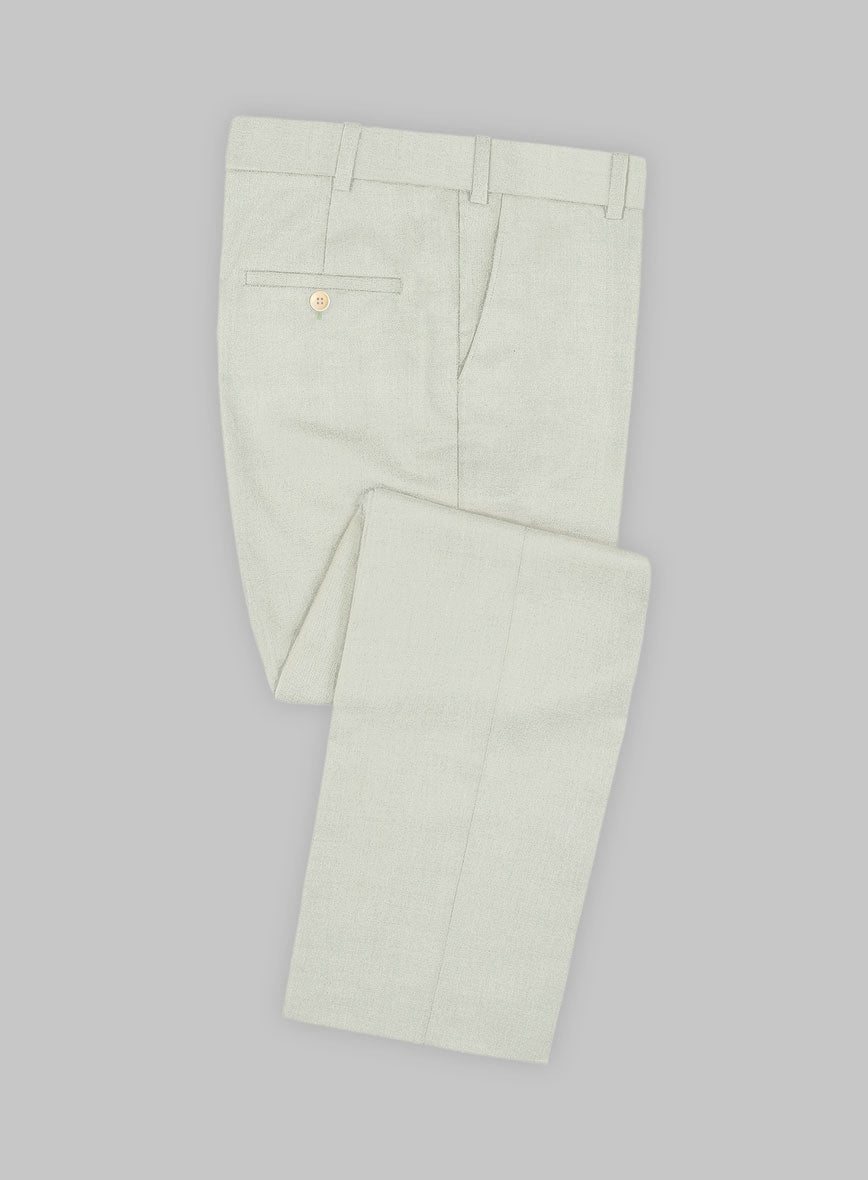 Marco Stretch Pale Green Wool Suit - StudioSuits