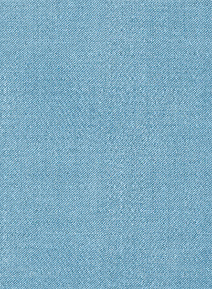Marco Stretch Pastel Blue Wool Jacket - StudioSuits