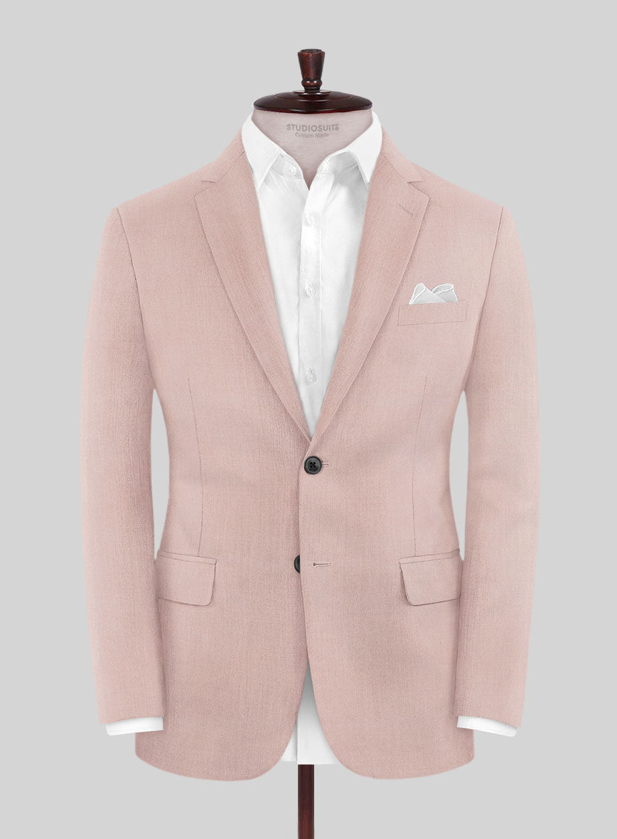 Marco Stretch Pink Wool Jacket - StudioSuits