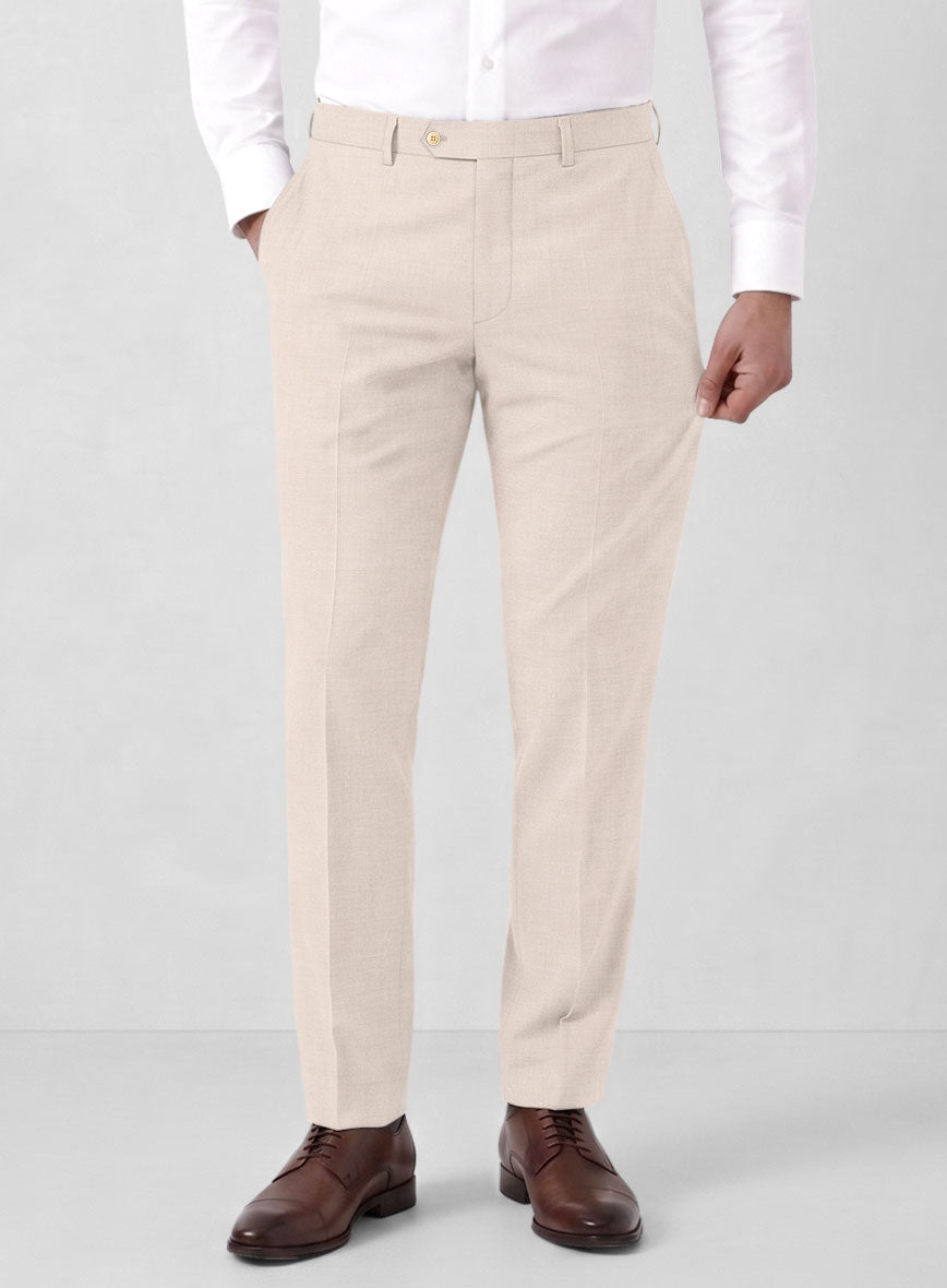 Marco Stretch Rose Gold Pants - StudioSuits