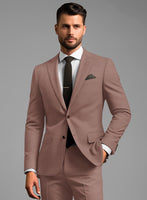 Marco Stretch Rose Taupe Wool Suit - StudioSuits