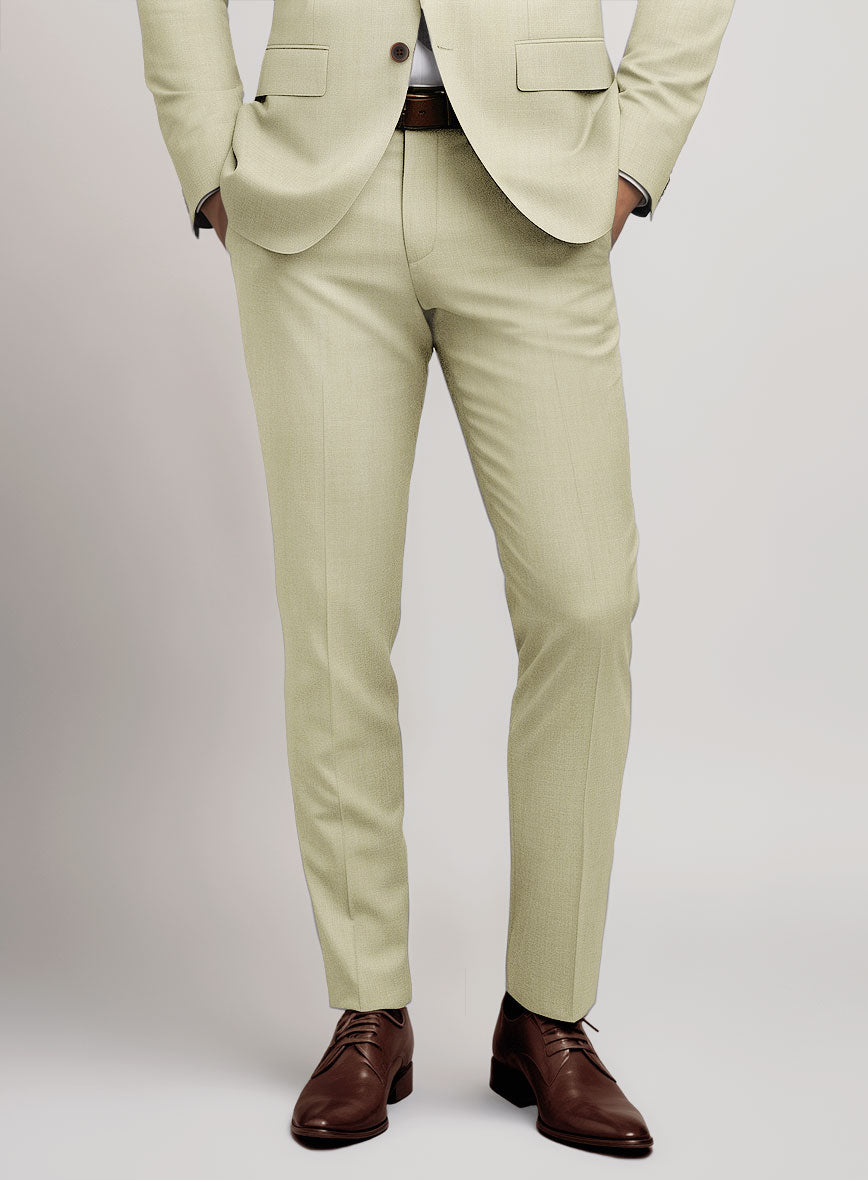 Marco Stretch Sahara Khaki Wool Suit - StudioSuits