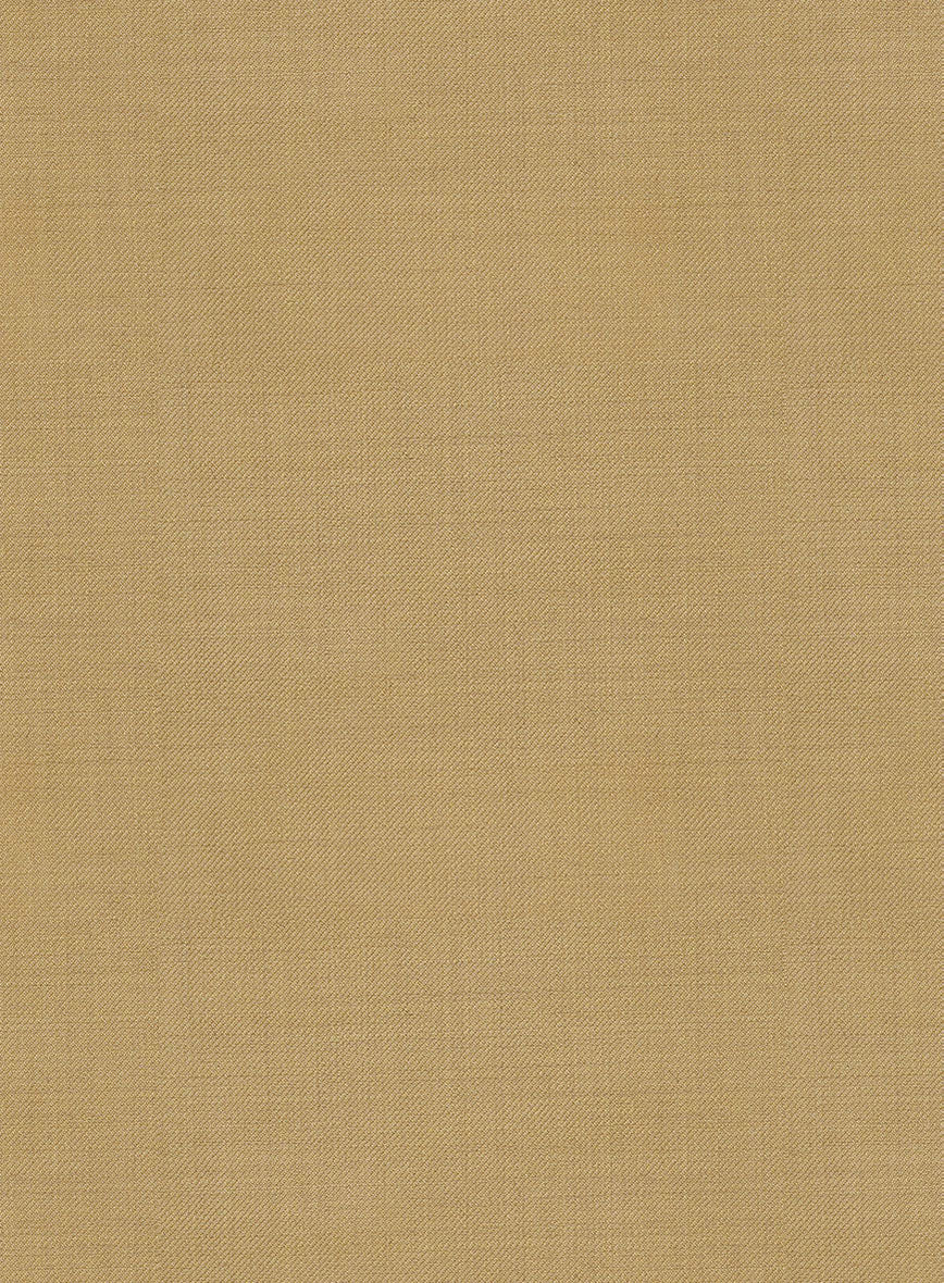 Marco Stretch Sand Brown Wool Pants - StudioSuits