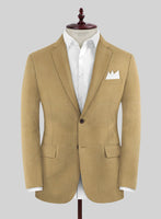 Marco Stretch Sand Brown Wool Suit - StudioSuits