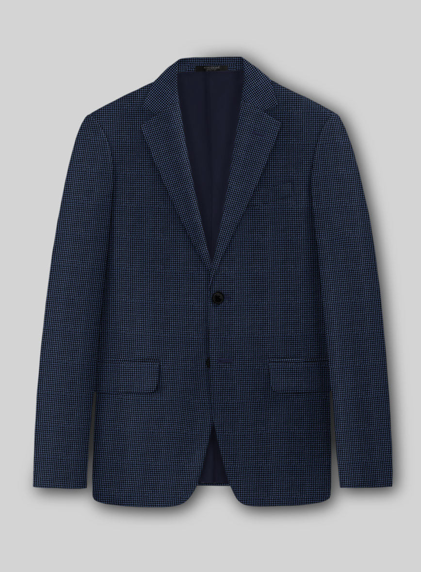 Marco Stretch Serenzi Houndstooth Wool Jacket - StudioSuits