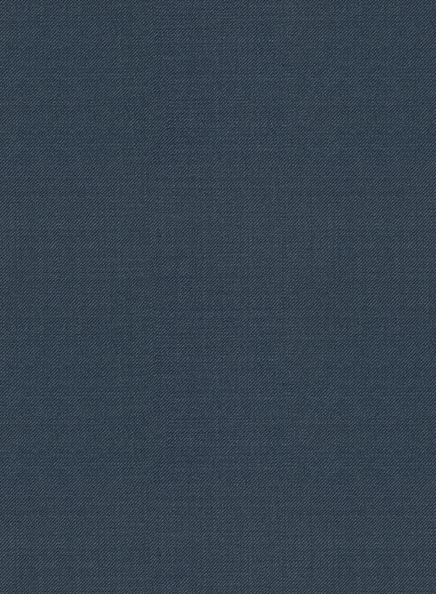 Marco Stretch Space Blue Wool Jacket - StudioSuits