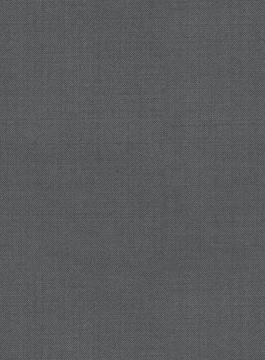 Marco Stretch Steel Gray Wool Pants - StudioSuits
